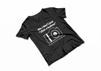 T-shirt with photography illustration