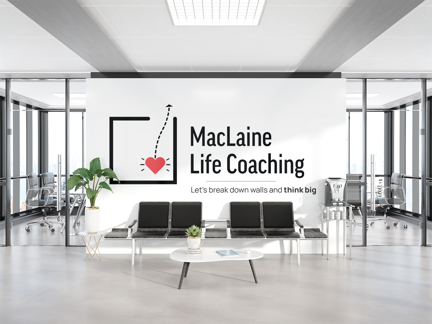 MacLaine Logo in Office